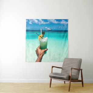 Coole Meereslebewesen Wandteppich