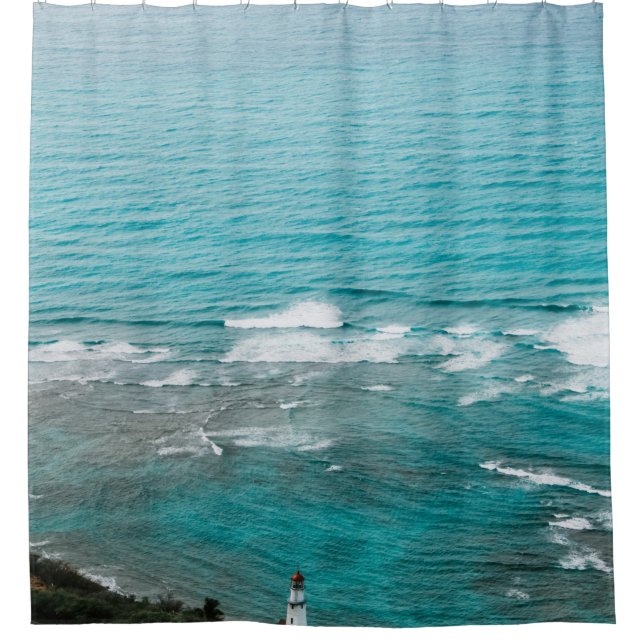 Coole Meerestiere Duschvorhang (Vorderseite)