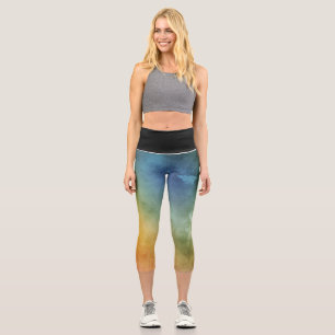 Coole Mehrfarbige Leggings für Wasserfarben