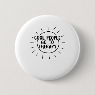 Coole Menschen gehen zur Therapie Sensibilisierung Button
