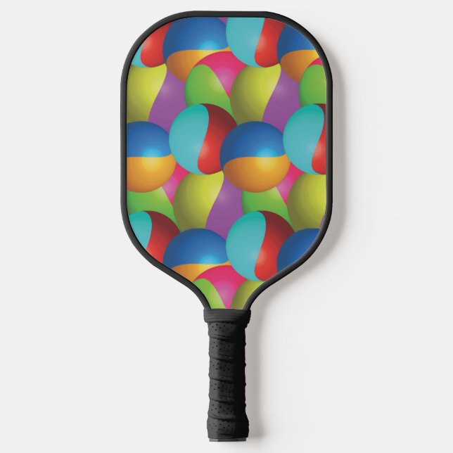 Coole Metallbälle Pickleball Schläger (Vorderseite)