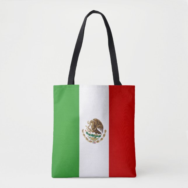 Coole mexikanische Flagge Tasche (Vorderseite)