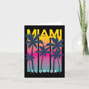 Coole Miami Florida Graphic Design T-Shirts, I Lie Karte