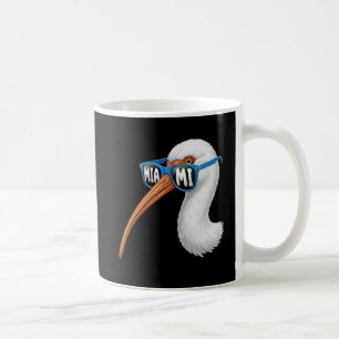 Coole Miami White Ibis Sonnenbrille Florida Vogel  Kaffeetasse