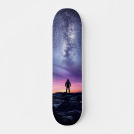 Coole Milchstraße Skateboard