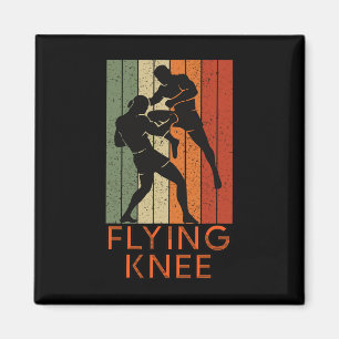 Coole Mma, Kickboxen und Muay Thai Flying Knee  Magnet