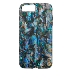 Coole moderne Abstrakte blaue Malerei Design Art Case-Mate iPhone Hülle