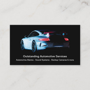 Coole moderne Automobil Visitenkarten Visitenkarte