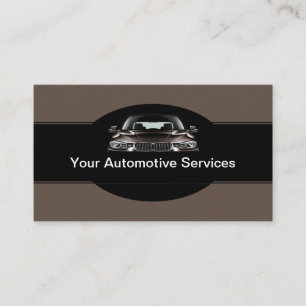 Coole moderne Automobildienstleistungen Visitenkarte