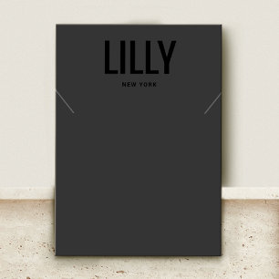 Coole, moderne Black-Necklass-Bracelet-Grafikkarte