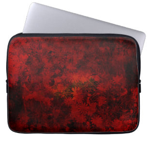 Coole, moderne Blumenkunst / Blume Laptopschutzhülle