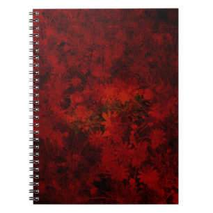 Coole, moderne Blumenkunst / Blume Notizblock