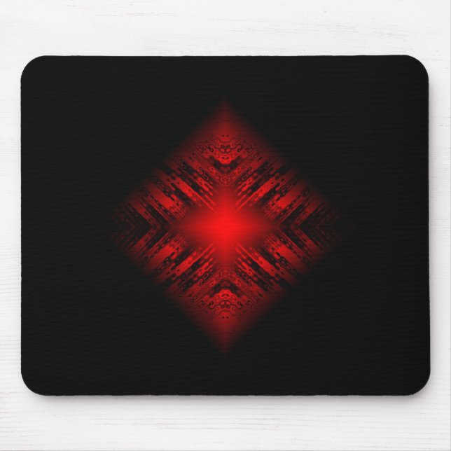 Coole moderne digitale Kunst Mousepad (Vorne)