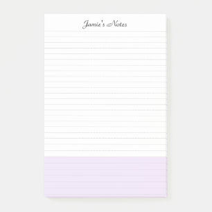 Coole, moderne, einfach rosa Linse Post-it Klebezettel