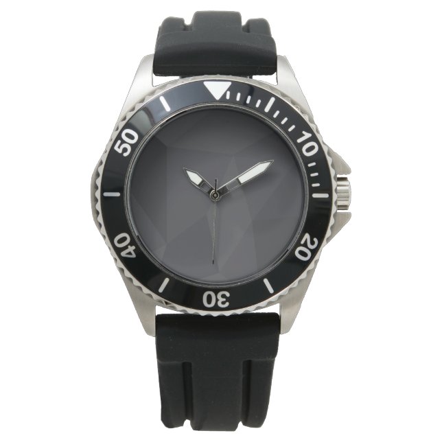 Coole, moderne, elegante, trendige Trapezformen Armbanduhr (Vorderseite)