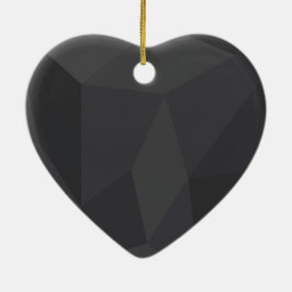 Coole, moderne, elegante, trendige Trapezformen Keramik Ornament