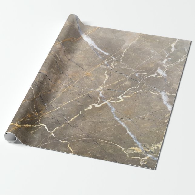 Coole moderne Marmorsteinstruktur Geschenkpapier (Ungerollt)
