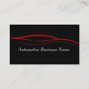 Coole moderne Minimalistische Automobilindustrie Visitenkarte