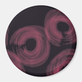 Coole, moderne, trendige Aquarellbilder Magnet