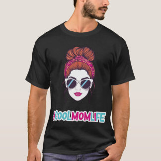 Coole Mom-Vibes CoolMomLife-Design Mädchen T-Shirt