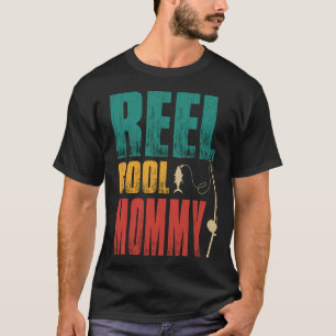 Coole MOMMY Fischen Vintag T-Shirt