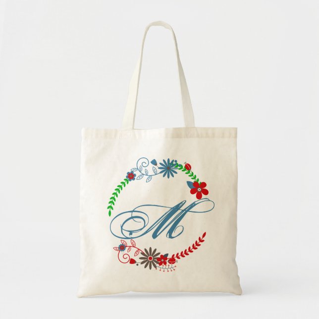Coole monogrammatische Tasche Benutzerdefinierte M (Vorne)