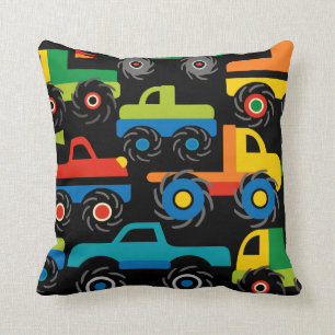 Coole Monster-LKW-Transport-Geschenke für Jungen Kissen