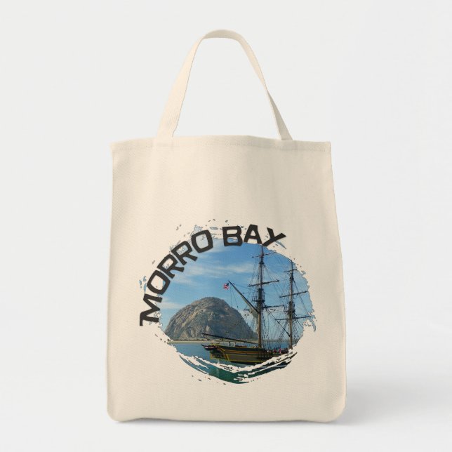 Coole Morro Bay Lebensmitteltasche! Tragetasche (Vorne)