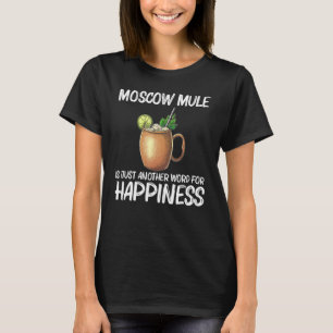 Coole Moskauer Muschel für Männer Tasse Vodka Cock T-Shirt