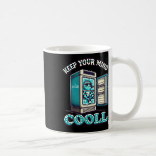 Coole Motivierend Angebotsaufkleber behalten Kaffeetasse