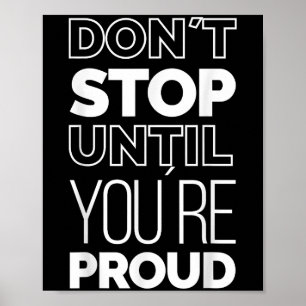Coole Motivierend Zitate für Inspiration Meme Grap Poster