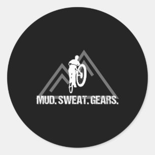 Coole Mountainbike-Bekleidung Trail Bike Fahren Gi Runder Aufkleber