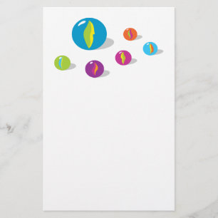Coole Murmeln Briefpapier