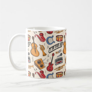 Coole Musik ThemenKlavierabende Gitarre Geige mehr Kaffeetasse