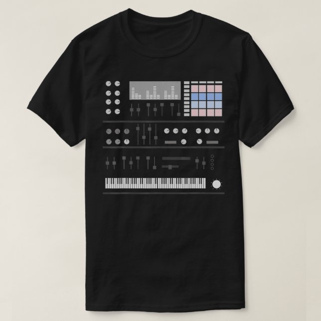 Coole Musikproduzentin - Frauengeschenk T-Shirt (Design vorne)
