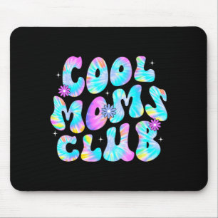 Coole Mütter Club Tie Dye Mütter Leben Mama glückl Mousepad