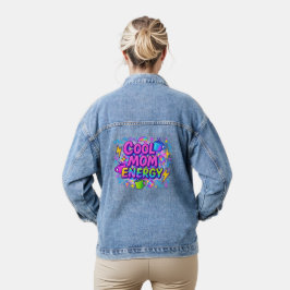 Coole Mutter Kaffeetasse Pink Blau Neon Geschenk Jeansjacke
