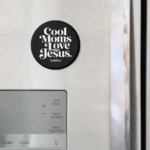 Coole Mütter lieben Jesus Magnet
