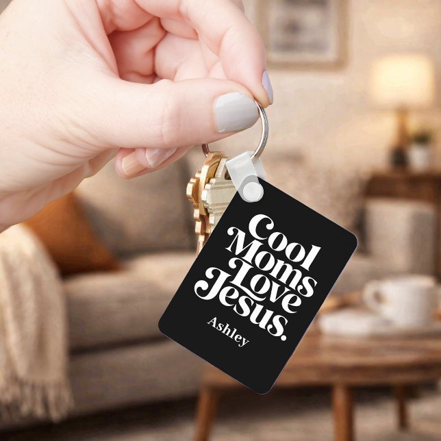 Coole Mütter lieben Jesus Schlüsselanhänger (Von Creator hochgeladen)