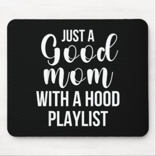 Coole Mütter mit lustigen Sprüchen Nur ein gutes M Mousepad