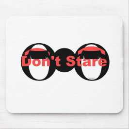 COOLE NACHRICHT Nicht starren Mousepad