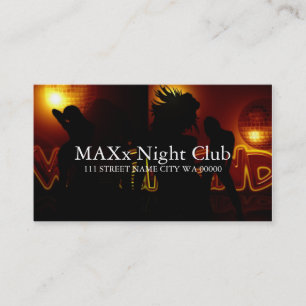 Coole Nacht Club Ticino Parco Civico-Ciani New Orl Visitenkarte