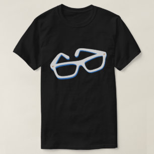 Coole Nerd-Gläser T-Shirt