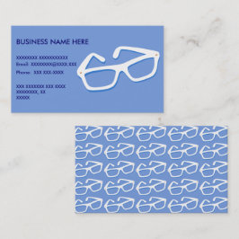 Coole Nerd-Gläser Visitenkarte