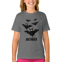 Coole niedliche Halloween-Fledermäuse Ihr Name Per
