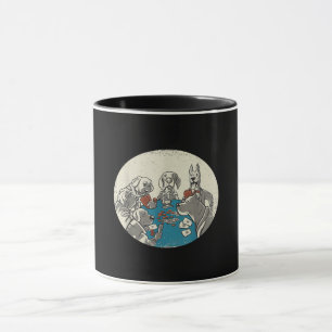 Coole Niedliche Hunde Kartenspielen Poker Texas Ho Tasse