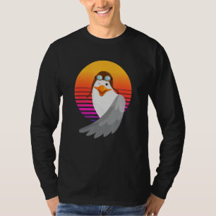 Coole niedliche Möwe Ozean Meer Vogel Tier Flügel T-Shirt