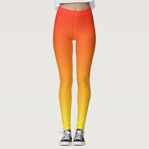 Coole Niedliche und Spaß Gradient Sonnenaufgang Or Leggings