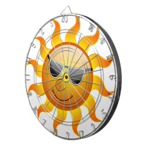 COOLE OBERFLÄCHENSONNE DARTSCHEIBE