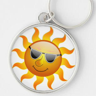 COOLE OBERFLÄCHENSONNE SCHLÜSSELANHÄNGER
